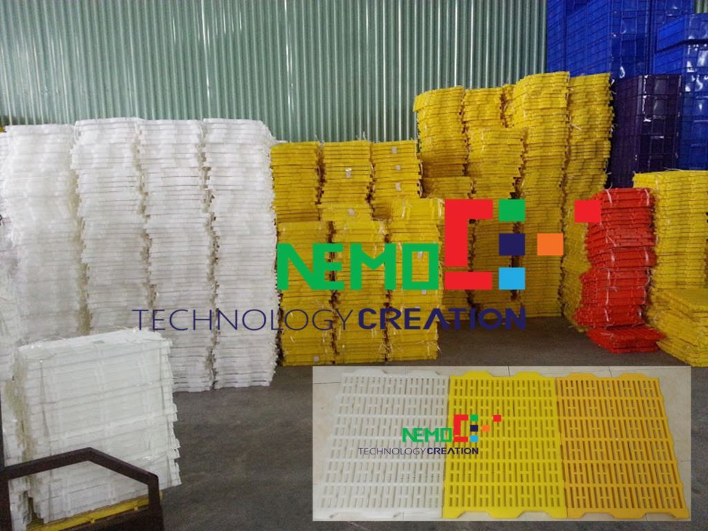 Sàn nhựa cho heo - Quạt Thông Gió NEMO - Công Ty TNHH Công Nghệ Và Sáng Tạo NEMO Việt Nam